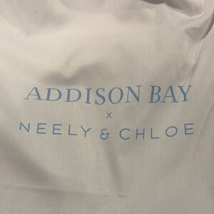 Addison Bay White Shoulder Bag